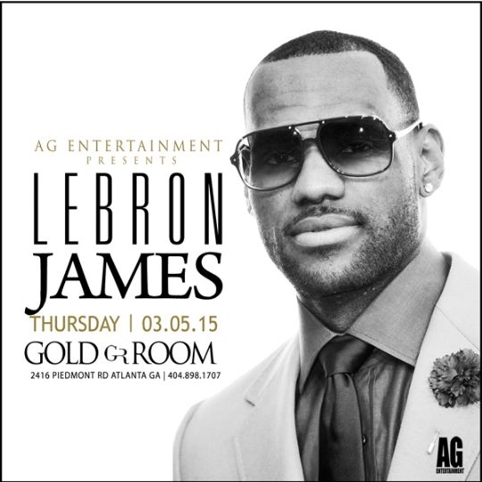 Lebron James Thegold Room This Thursday March 5th Dress