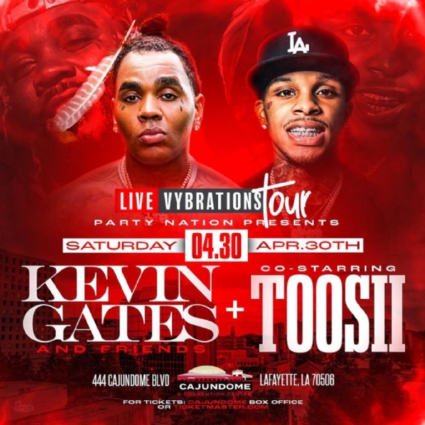 SEE KEVIN GATES LIVE APRIL 30TH CLICK LINK TO PURCHASE TICKETS