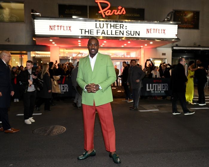 Springtime Fine: Idris & Sabrina Elba Shine At 'Luther: The Fallen Sun' Premiere In NYC