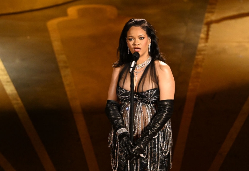 Rihanna Performs "Lift Me Up" From "Black Panther: Wakanda Forever" At Oscars