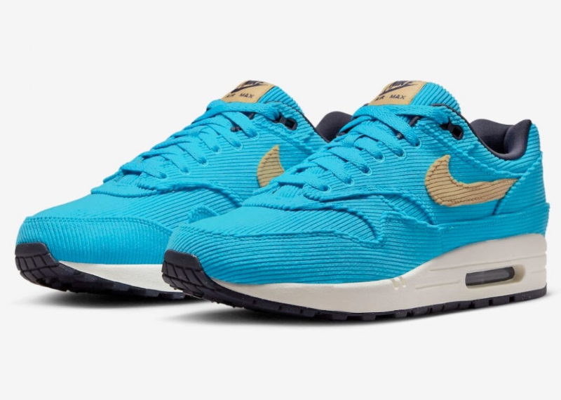 Nike Air Max 1 Corduroy "Baltic Blue:" A Fresh And Classic Take On A Timeless Design