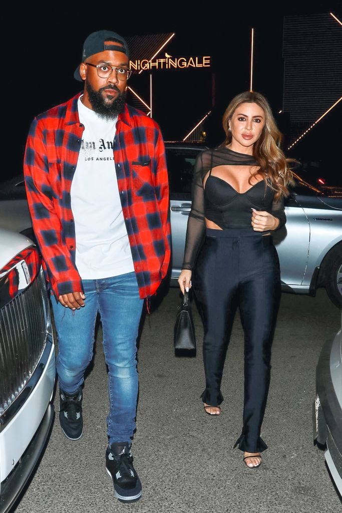 Larsa Pippen & Marcus Jordan  Embrace In New IG Post