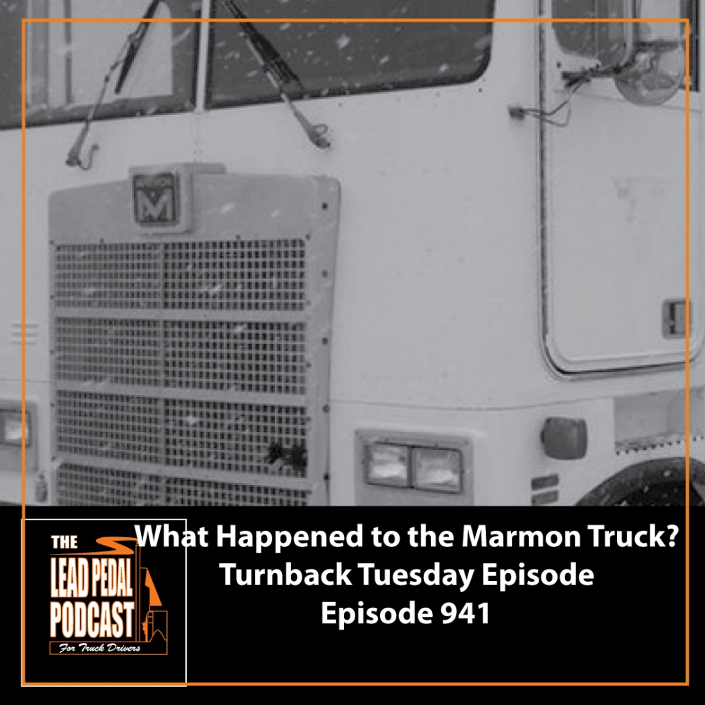 LP941 History of the Marmon Truck: Turnback Tuesday Episode