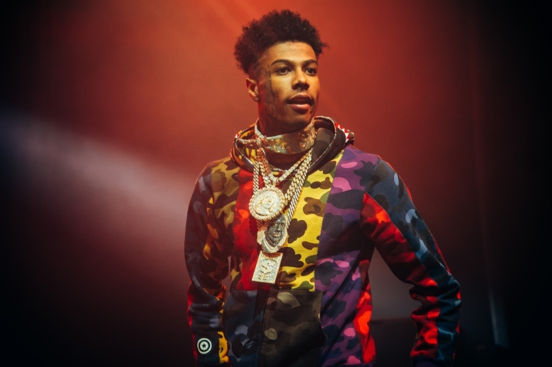 Blueface Teaches Infant Daughter How Not To Be Like Chrisean Rock: Watch