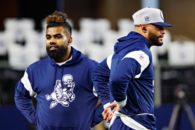 End Of An Era: Dak Prescott Reacts To The Dallas Cowboys Cutting Ezekiel Elliott- "I'm Hurt"