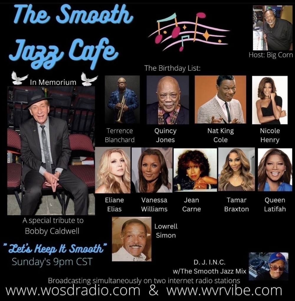Tonight On The Smooth Jazz Cafe!