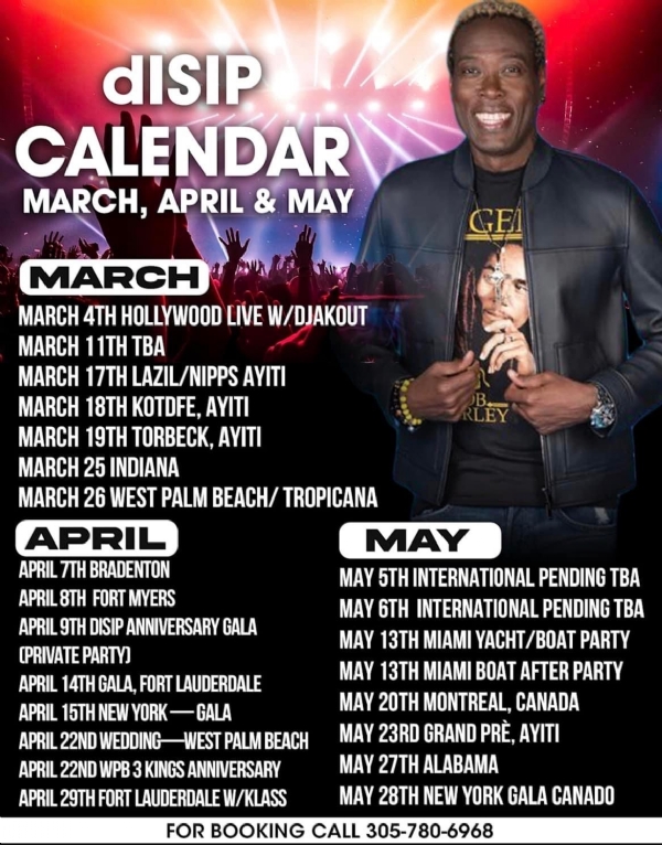 DISIP SCHEDULE