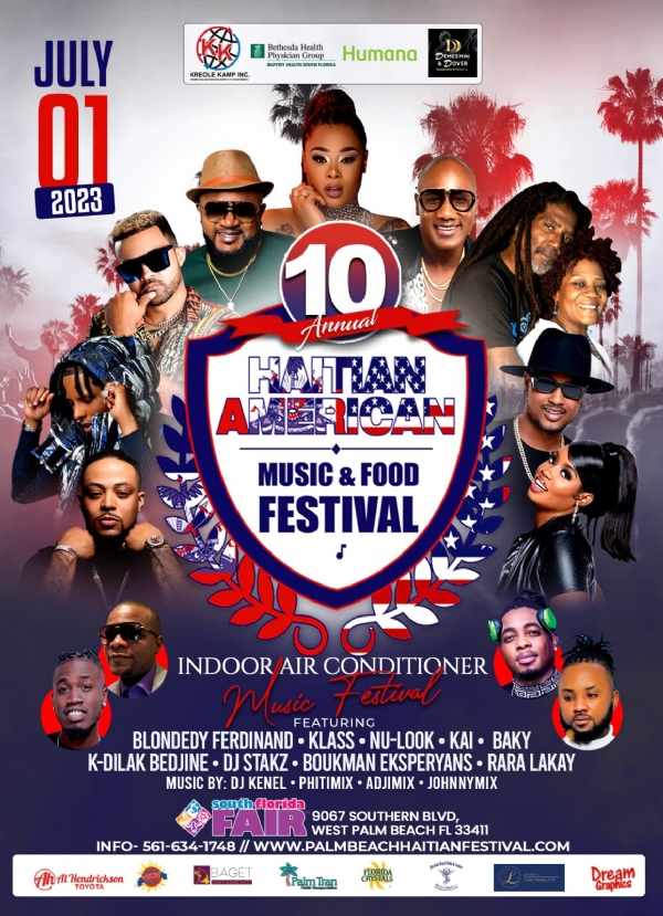 JULY 01 2023 10th ANNUAL HAITIAN AMERICAN FESTIVAL