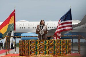 Vice President Harris' historic week in Africa to highlight women and economic development