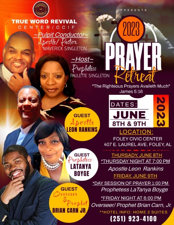 PRAYER  RETREAT 2023