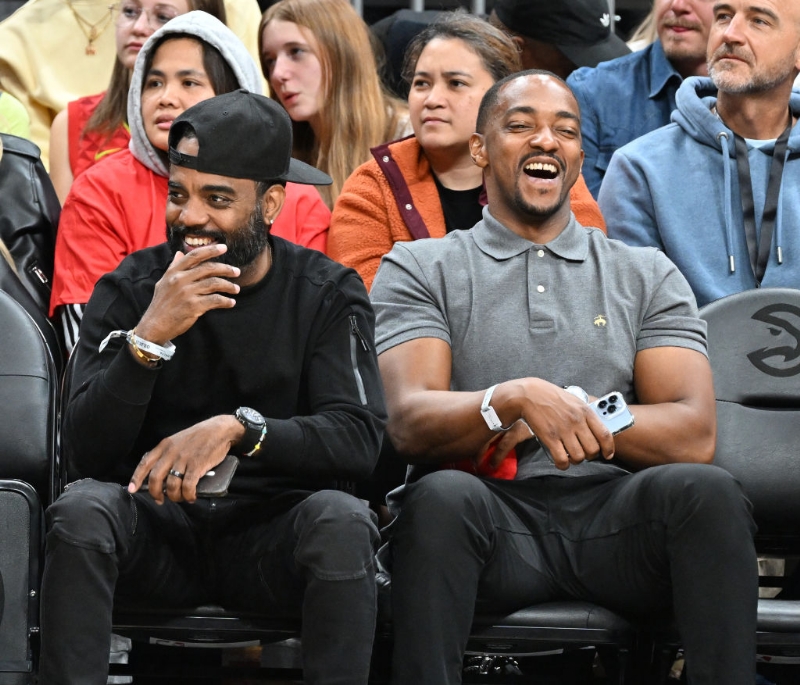 Todd Tucker, Anthony Mackie & Other Celebs Attend Atlanta Hawks' 'Hispanic Heritage Night', Nina Sky