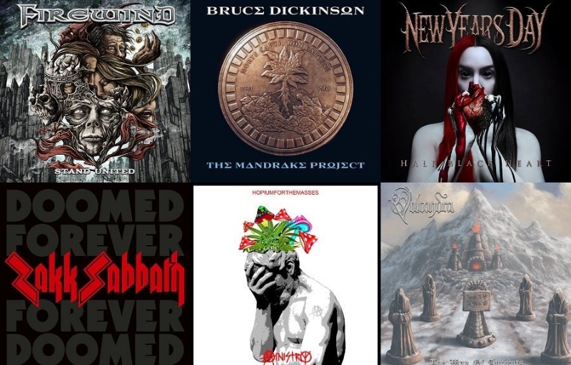 The Weekly Injection: New Releases From BRUCE DICKINSON,
MINISTRY & More Out Today 3/1