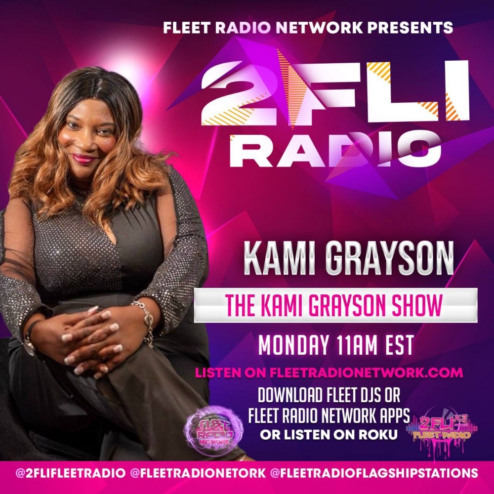 Check Out The Kami Grayson Show @11 AM On 2Fli Radio
