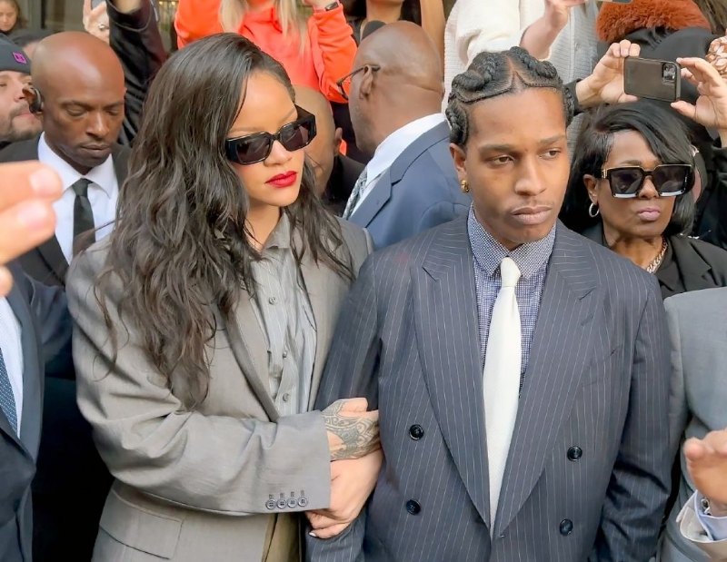 A$AP Rocky Declares His Love For Rihanna By Calling Her His "Son" In True New York Fashion
