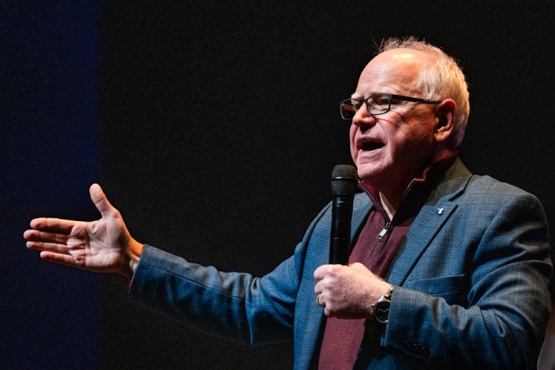 Tim Walz Got Jokes: The Former VP Candidate Clowns Elon Musk, Says He Watches Tesla Stock Dropping T