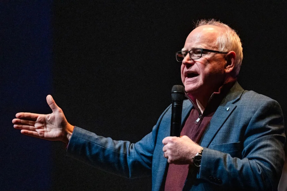 Tim Walz Got Jokes: The Former VP Candidate Clowns Elon Musk, Says He Watches Tesla Stock Dropping T