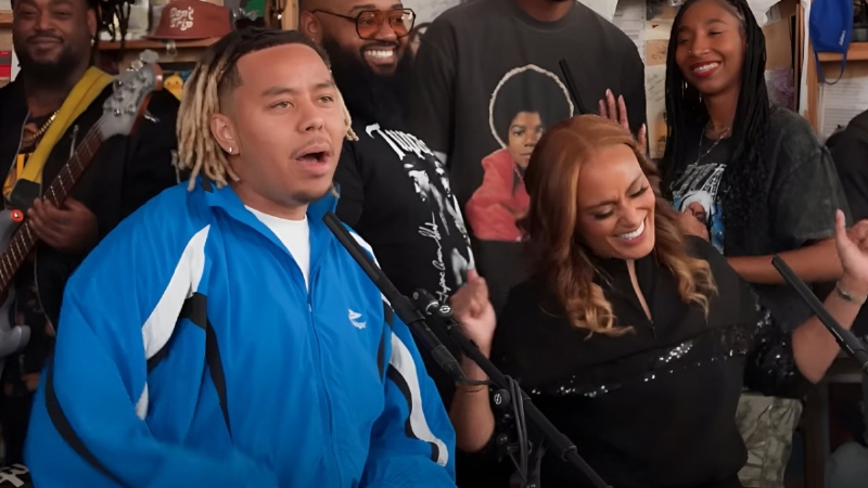 Cordae Makes His Mom's Dream Come True On 'Tiny Desk Concert'