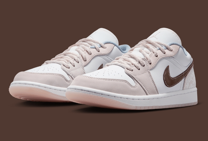 Air Jordan 1 Low "Coral Reef" Is Subtle But Striking