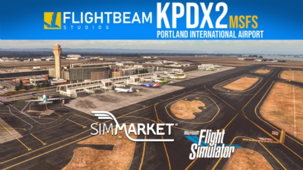 Flightbeam Studios - KPDX V2 Portland Intl Airport MSFS20
