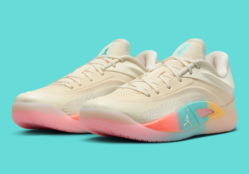 Jordan Zion 4 "Island Beach" Brings Summer Vibes To The Court