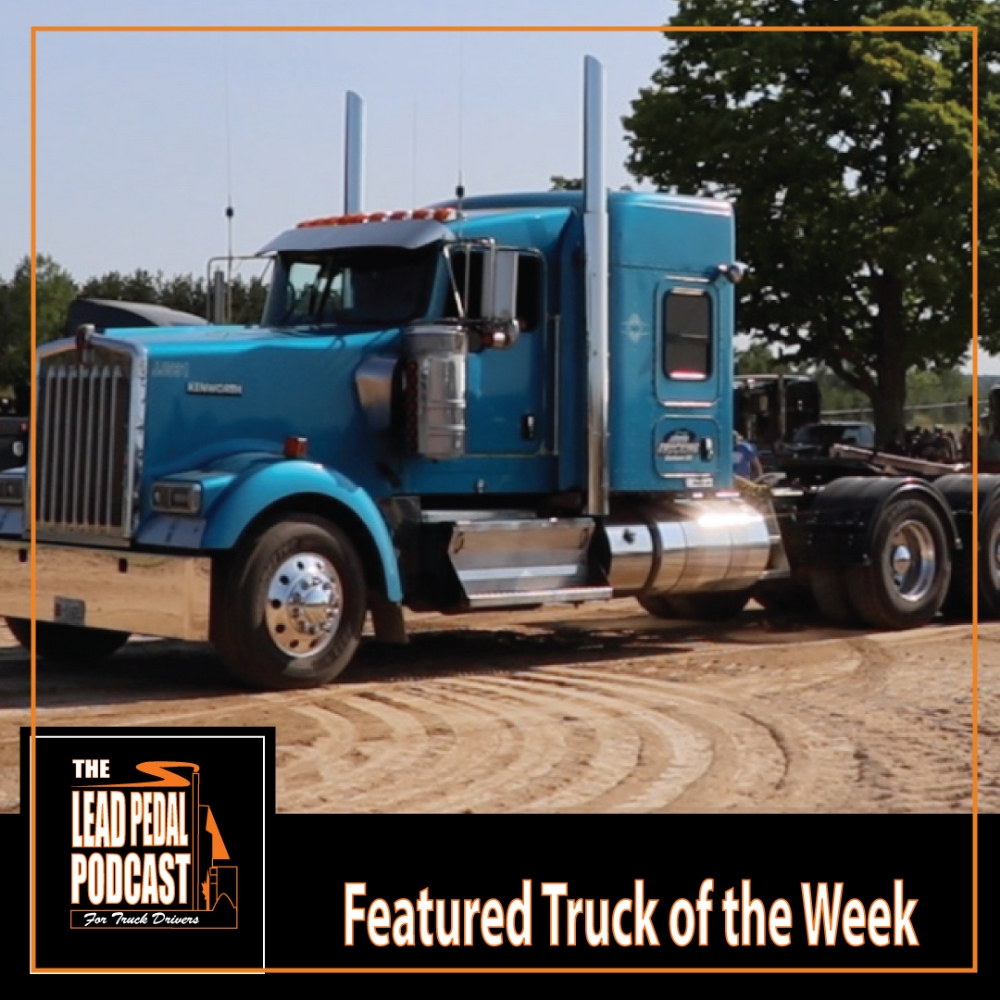 LP954 Lead Pedal Featured Truck: Big Blue Kenworth