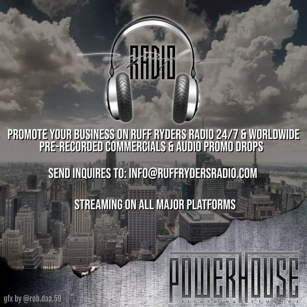 Tune in to RUFF RYDERS RADIO 24/7 for the HOTTEST Talks Shows & DJs across the globe.....CLICK LINK