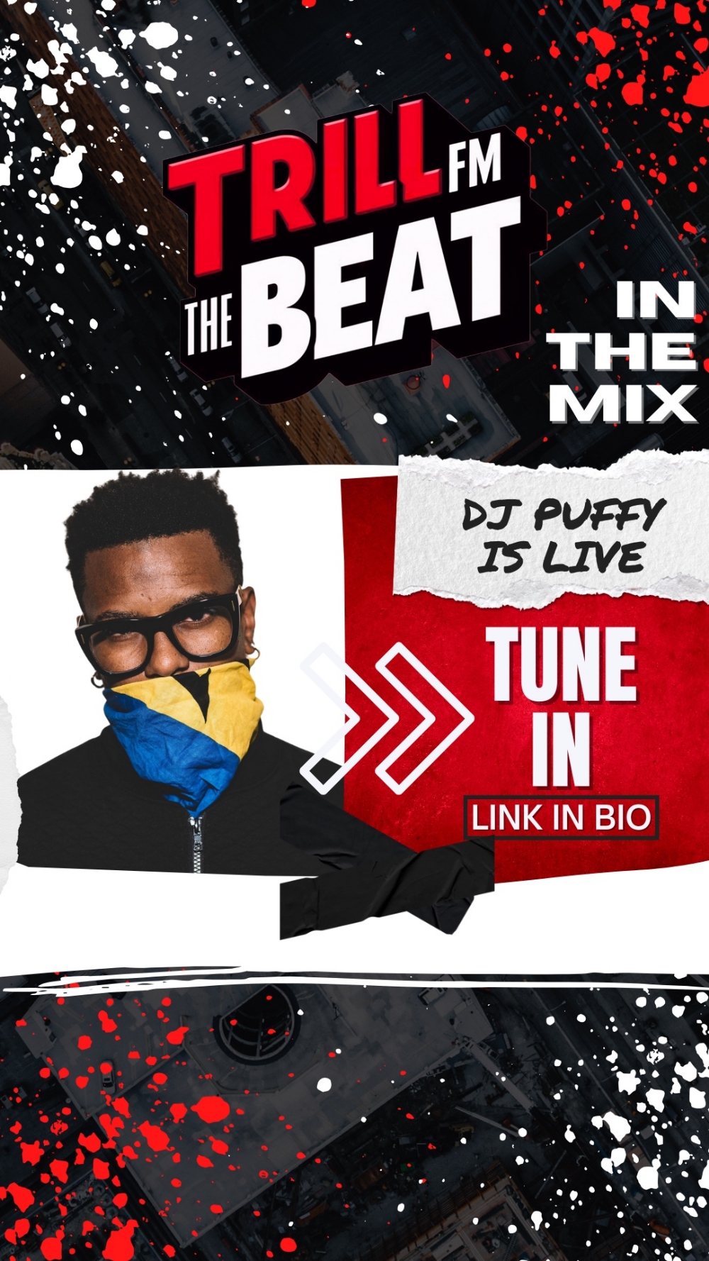 WE LIVE IN THE MIX W/ INTERNATIONAL DJ (DJ PUFFY)