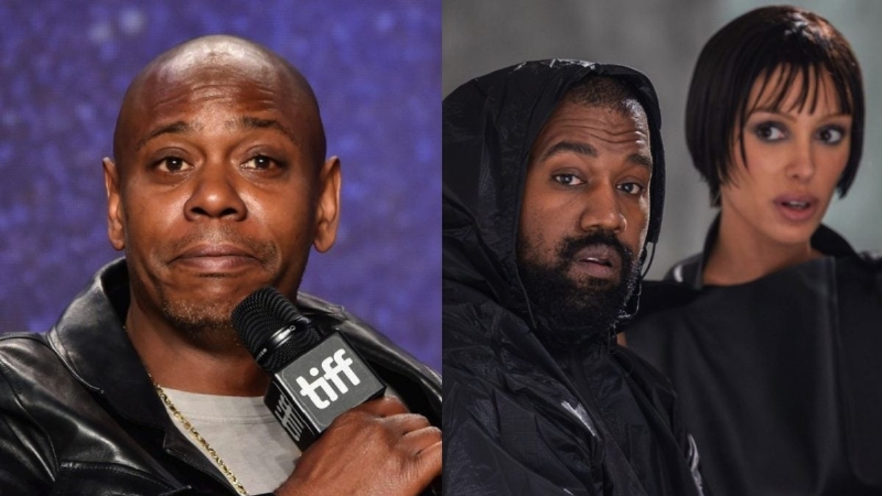 Dave Chappelle Reportedly Cracks Joke About Kanye West & His Wife