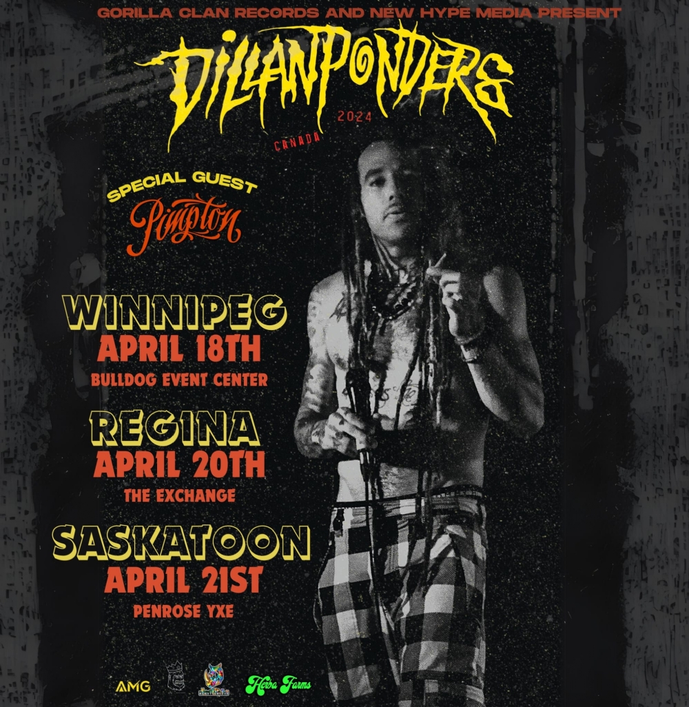 IM THE OFFICIAL DJ FOR PIMPTON™  ON THIS TOUR Catch DillanPonders LIVE in the Prairies April 18th /