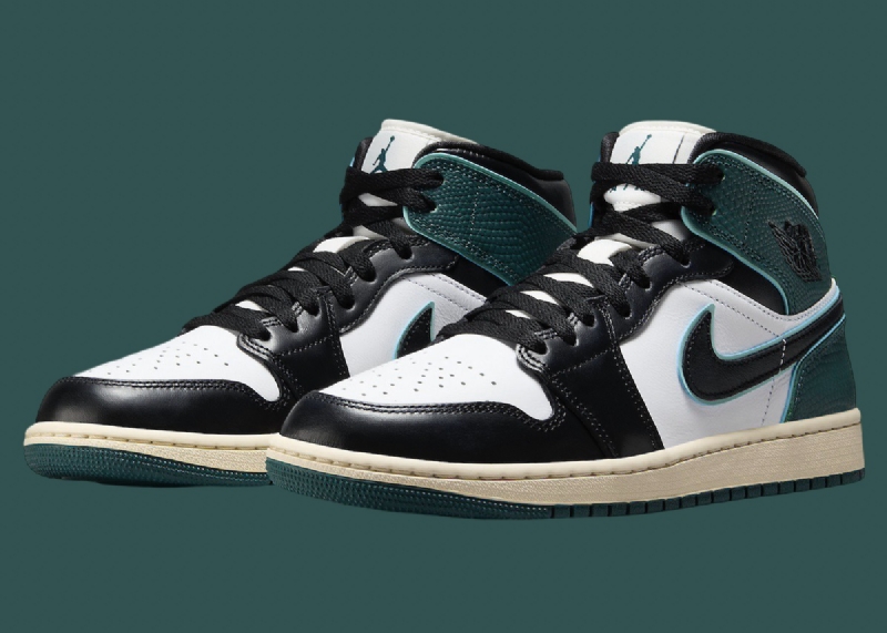 Air Jordan 1 Mid "Oxidized Green" Officially Unveiled