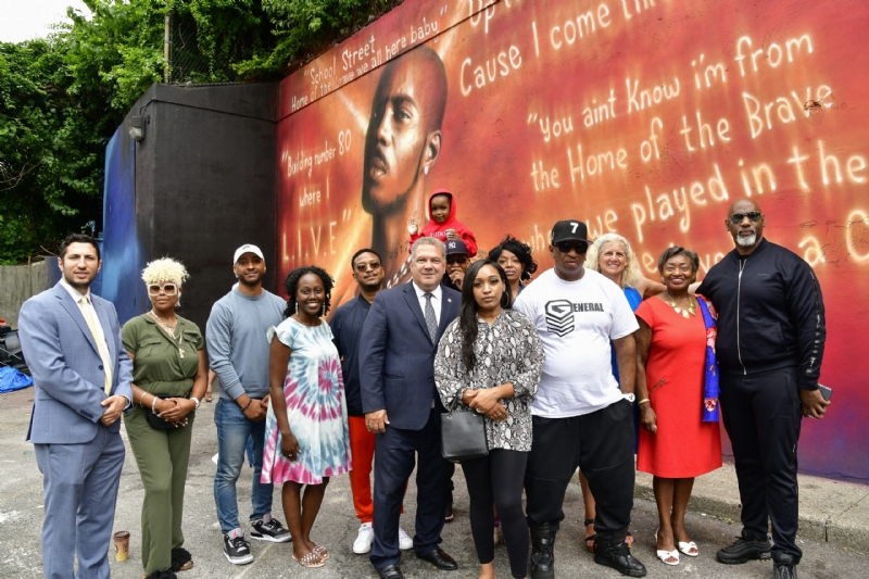 DMX & Mary J Blige Celebrated With Mural In Yonkers Inspired By 2Pac
