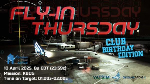 Fly in Thursday - Boston