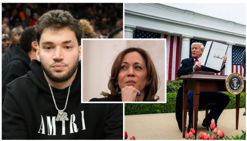 MAGA Fan Adin Ross Complains After Losing 8 Figures Because of Donald Trump's Stupid Tariffs, Cries 