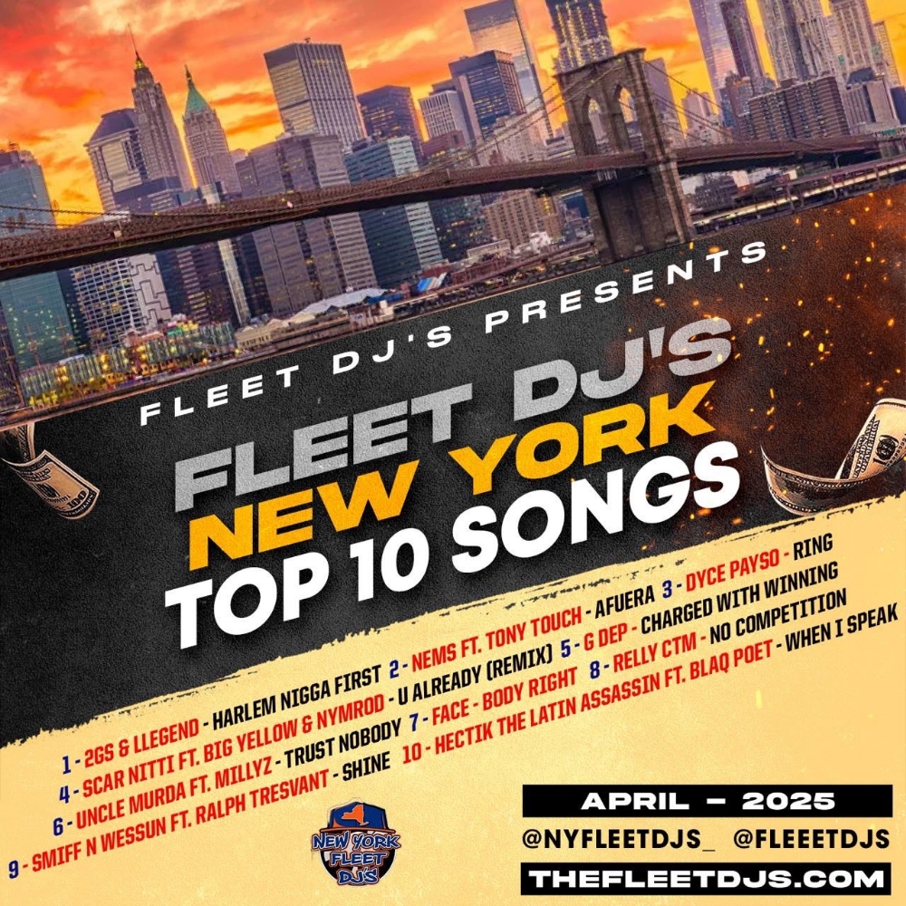 Check Out NY Fleet's April 2025 Top 10!