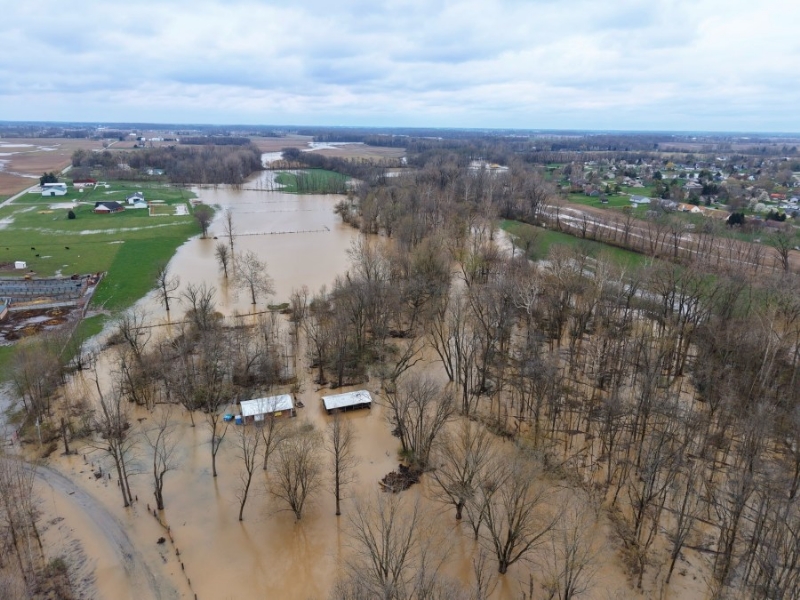 Flood emergency declared in Hancock County; Resources available for residents with damaged property