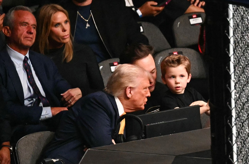 Cue The 'Curb Your Enthusiam' Theme: Cheryl Hines Snubbed By Donald Trump At UFC 314, X Can't Stop L