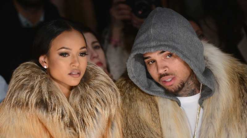 Chris Brown & Karrueche Tran Have Warm Reunion At Coachella