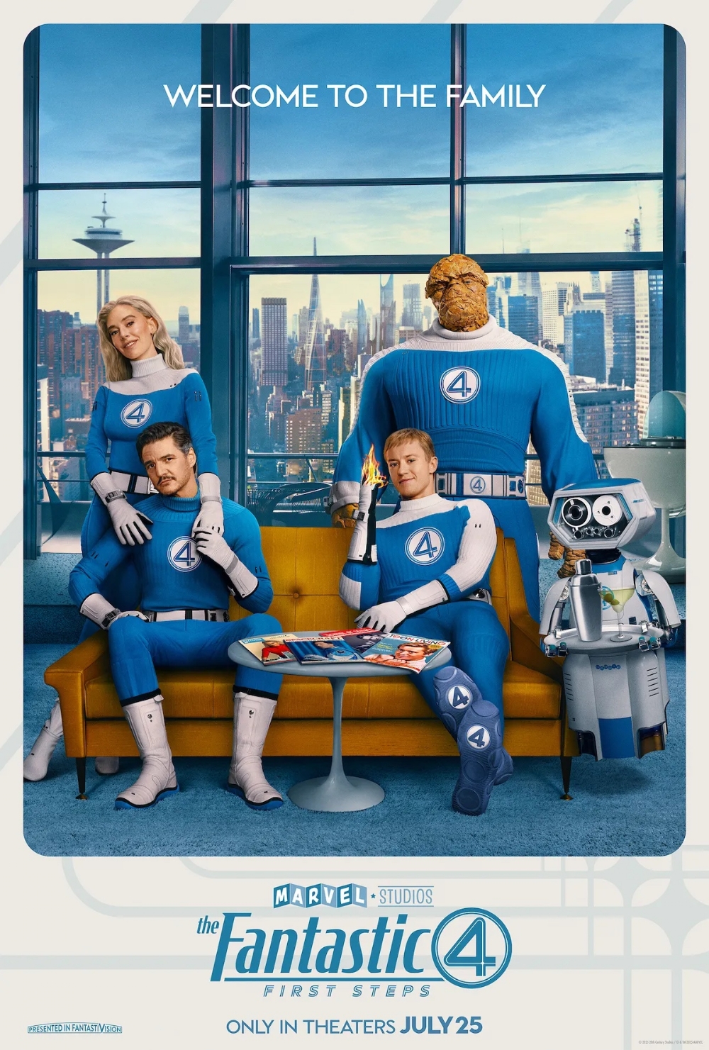 Welcome To The Family: Marvel Studios Releases The Official Trailer For 'The Fantastic Four: First S