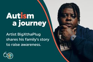 BigXthaplug Advocates for Autism Acceptance with Autism Society of America