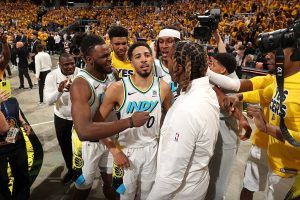 SOURCE SPORTS: Haliburton's Heroics Send Pacers to East Semis in Stunning OT Comeback Over Bucks