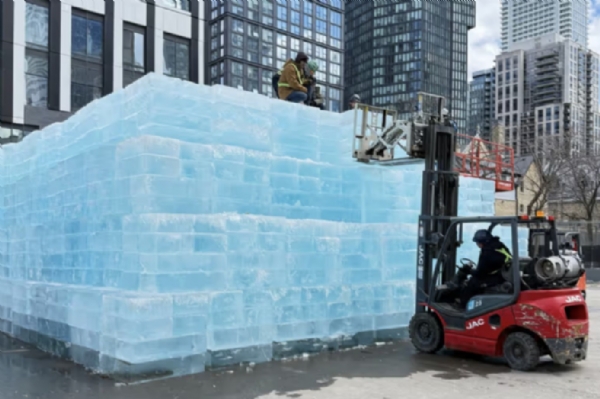 Drake Reveals 'Iceman' Album Release Date Hidden In Toronto Ice Sculpture