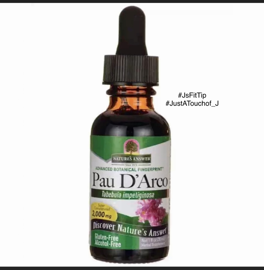 It's Time For #JsFitTips Of The Week! Let's Talk About Pau D'arco!