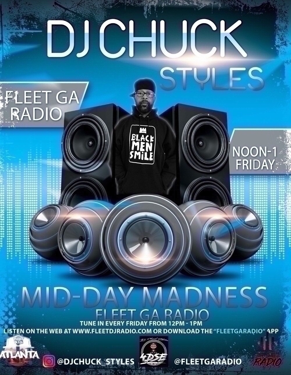 Get Your Mid-Day Madness Fix With DJ CHUCK STYLES In The Mix
