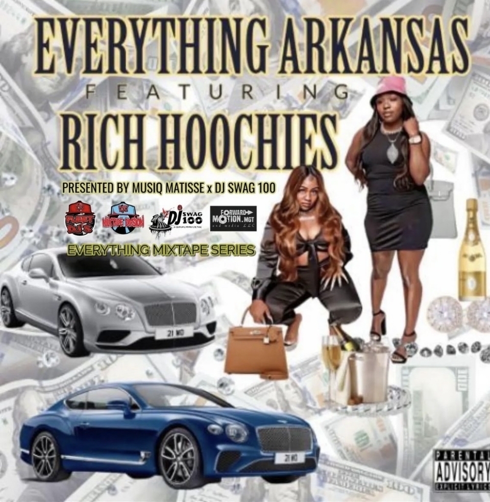 March 2023....E.M.S-"EVERYTHING MIXTAPE SERIES.....EVERYTHING ARKANSAS featuring RICH HOOCHIES"