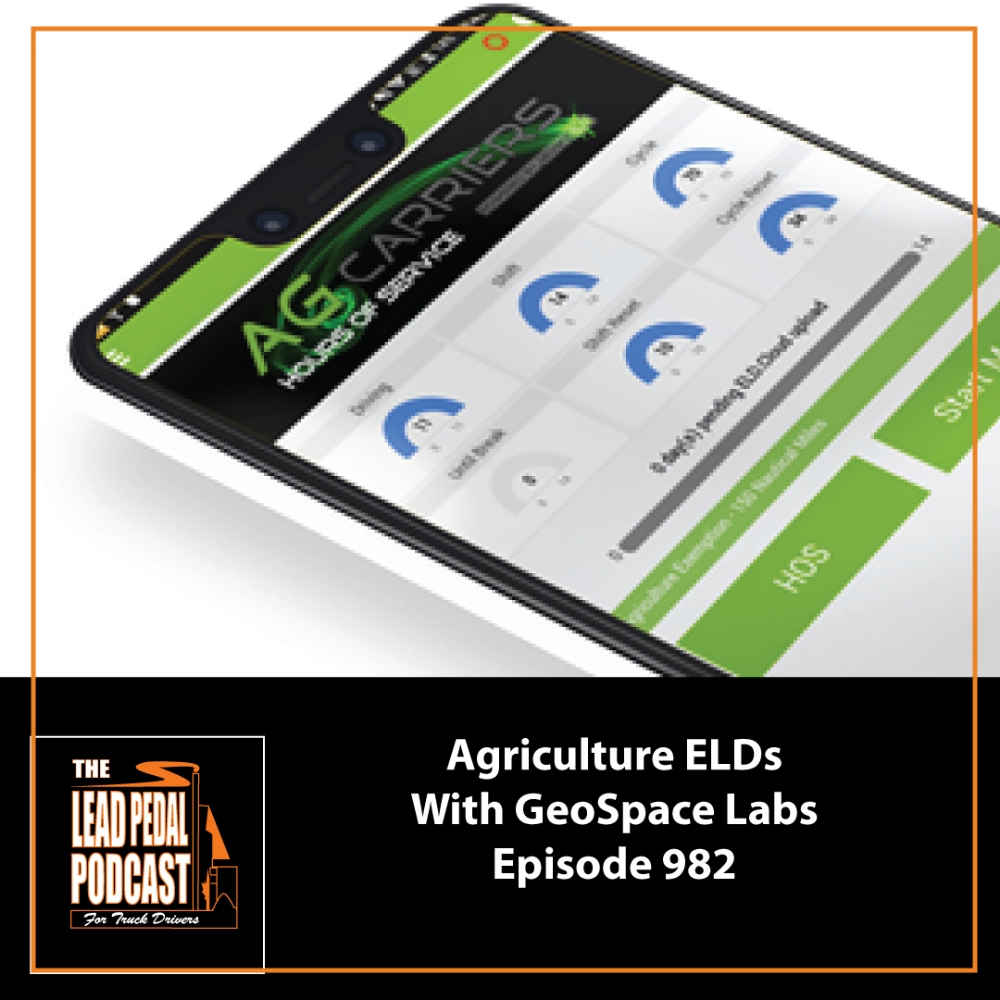 LP982 Understanding Agricultural Electronic Logging Devices with David Lady of GeoSpace Labs