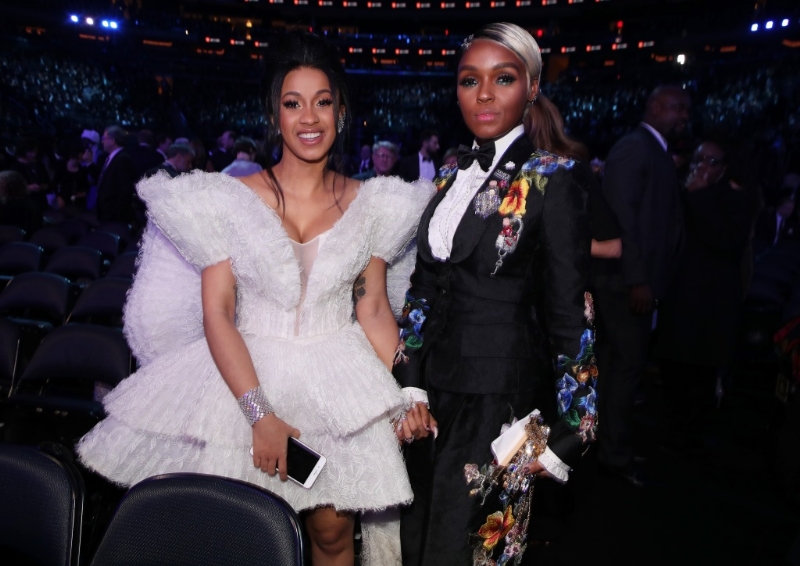 Cardi B Seemingly Lusts After Janelle Monáe's Concert Flashing Video In Since-Deleted Tweet