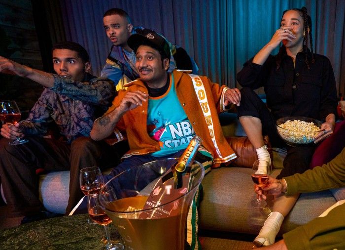 Streetwear Savant Don C Teams Up With Moët & Chandon For Limited-Edition NBA Collection