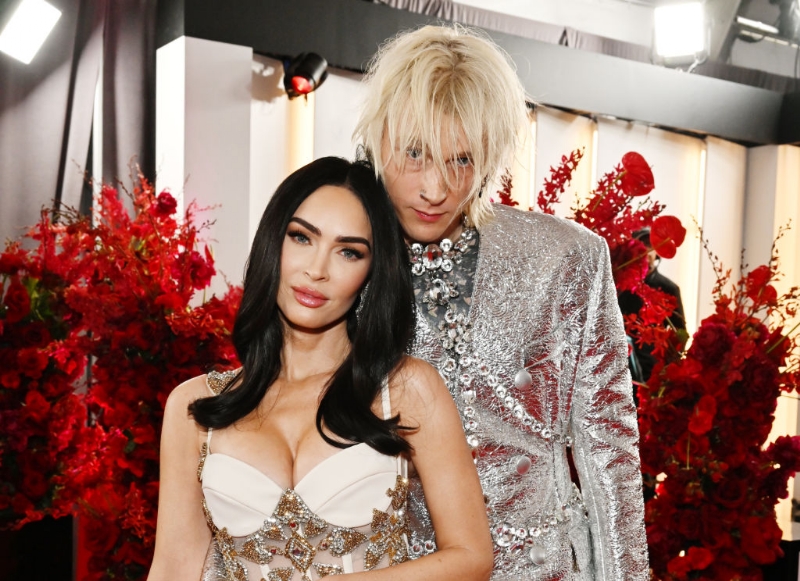 Megan Fox & Machine Gun Kelly Go To "SI Swimsuit" Launch Event Together