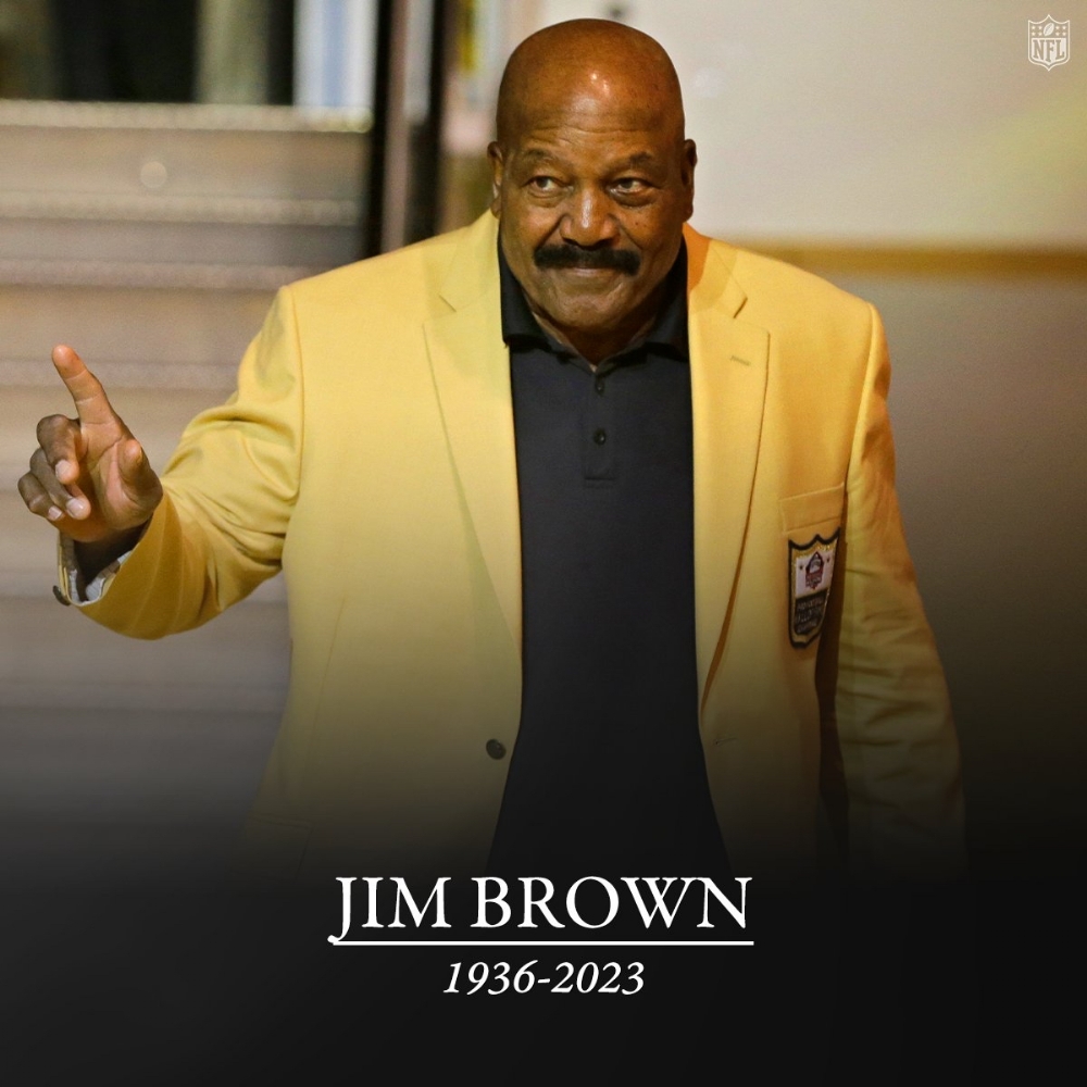 The Great Jim Brown Born James Nathaniel Brown (February 17, 1936 - May 18, 2023)