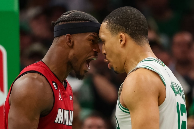 Jimmy Butler Trolls Al Horford & Grant Williams During Blowout Win Over Celtics